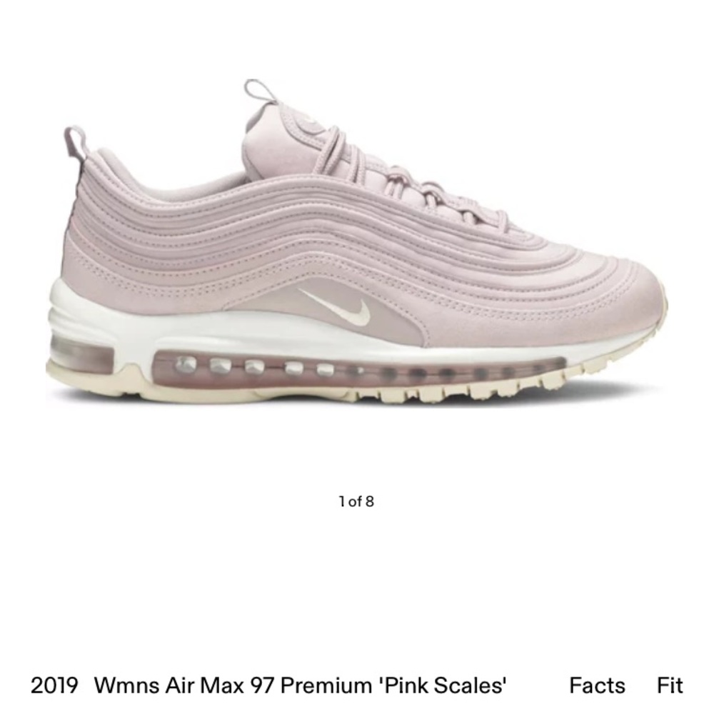 USED pink scales women’s nike air max 97